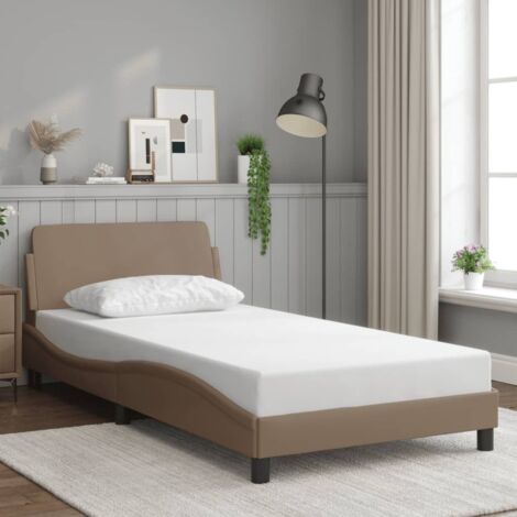 vidaXL Giroletto Dover Cappuccino 100x200 cm in Similpelle (1/5)