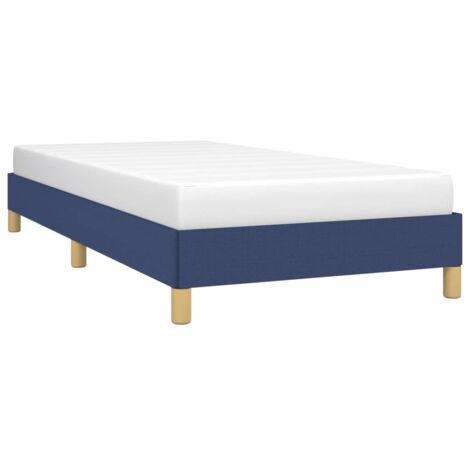 vidaXL Giroletto senza Materasso Blu 80x200 cm in Tessuto (1/5)
