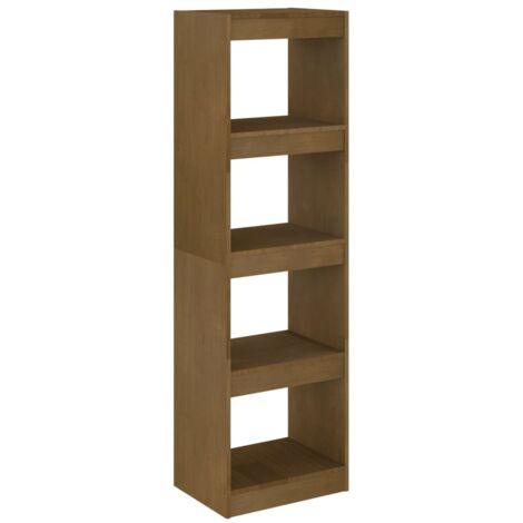 vidaXL Libreria/Divisorio Ambra 40x30x135,5 cm in Massello di Pino