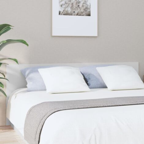 vidaXL Testiera per Letto Bianca 200x1,5x80 cm in Legno Multistrato
