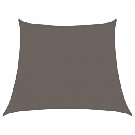 Vela Parasole 160 g/m² Antracite 3/4x3 m in HDPE vidaXL