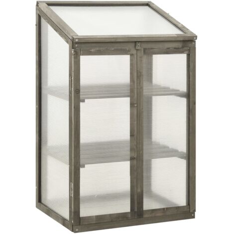 vidaXL Serra 60x45x100 cm in Legno di Abete