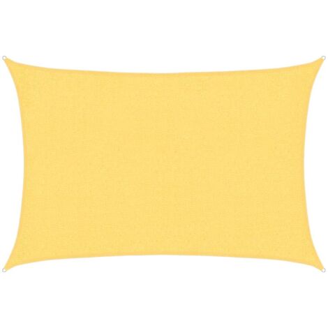 vidaXL Vela Parasole 160 g/m² Beige 2x2,5 m in HDPE