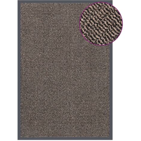vidaXL Zerbino Trapuntato 80x120 cm Marrone Scuro
