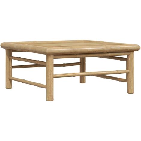 vidaXL Tavolo da Giardino 65x65x30 cm in Bambù