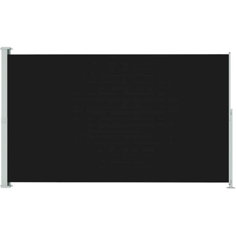 vidaXL Tenda Laterale Retrattile per Patio 200x300 cm Nero