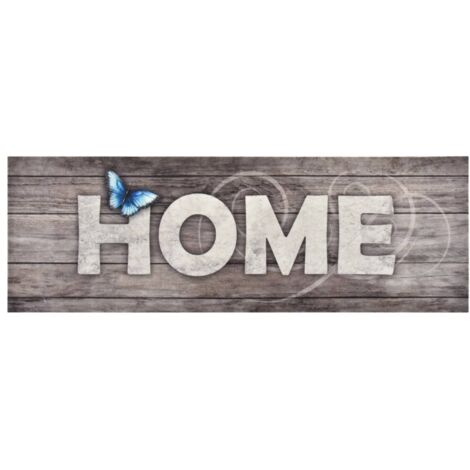 Tappetino da Cucina Lavabile Home 60x300 cm vidaXL