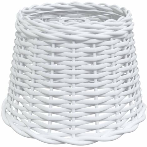 vidaXL Paralume da Soffitto Bianco Ø30x20 cm in Vimini (1/5)