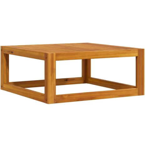 vidaXL Tavolino da Caffè 68x68x29 cm in Legno Massello di Acacia