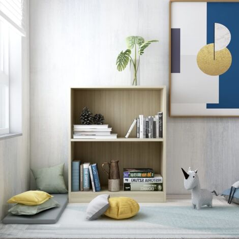 vidaXL Libreria Rovere Sonoma 60x24x76 cm in Legno Multistrato