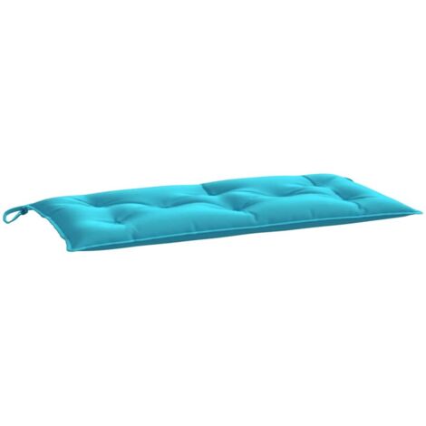 vidaXL Cuscino per Panca Turchese 100x50x7 cm in Tessuto Oxford