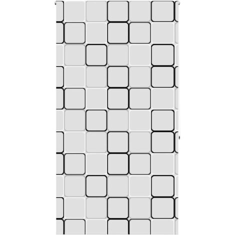 vidaXL Tenda a Rullo Doccia 140x240 cm Larghezza Tessuto 136 cm