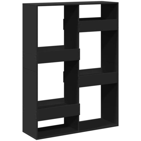 vidaXL Divisorio Nero 100x33x135 cm in Truciolato