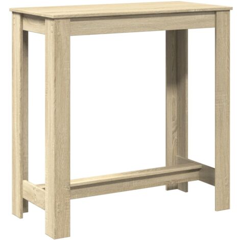vidaXL Tavolo da Bar Rovere Sonoma 102x50x103,5cm in Legno Multistrato