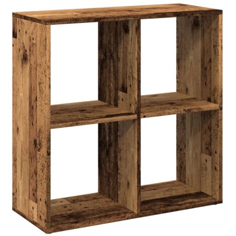 vidaXL Libreria Divisorio Legno Vecchio 69,5x29x69,5 cm in Truciolato