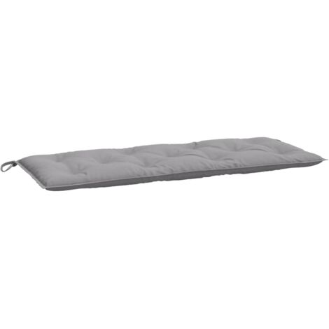 vidaXL Cuscino per Panca Grigio 120x50x7 cm in Tessuto Oxford