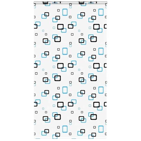 vidaXL Tenda a Rullo per Doccia Cassonetto 140x240cm Larghezza Tessuto