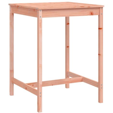 vidaXL Tavolo da Giardino 82,5x82,5x110cm in Legno Massello di Douglas