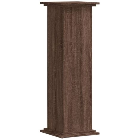 vidaXL Supporto per Piante Rovere Marrone 33x33x100 cm in Truciolato
