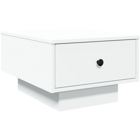 vidaXL Tavolino da Salotto Bianco 60x45x31 cm in Legno Multistrato