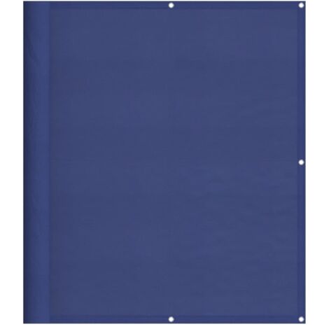 vidaXL Paravento da Balcone Blu 120x1000 cm 100% Poliestere Oxford