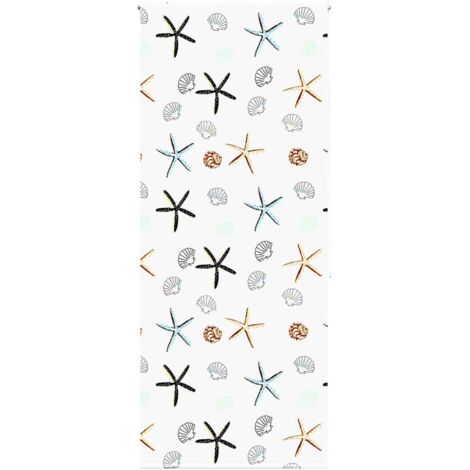 vidaXL Tenda a Rullo Doccia 90x240 cm Larghezza Tessuto 86 cm