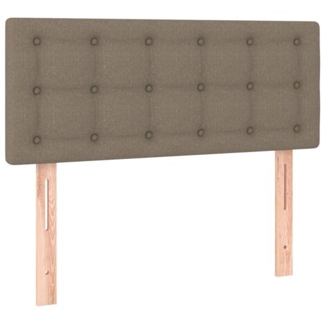vidaXL Testiera Tortora 100x5x78/88 cm in Tessuto (1/5)