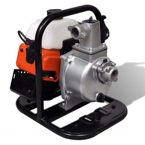 vidaXL Pompa d'Acqua a Benzina 2 Tempi 1,2 kW 0,95 L
