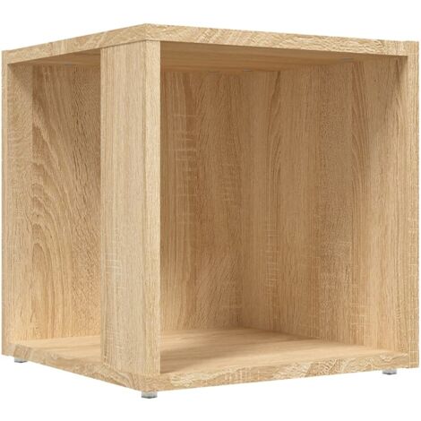 vidaXL Tavolino Rovere Sonoma 33x33x34,5 cm in Truciolato