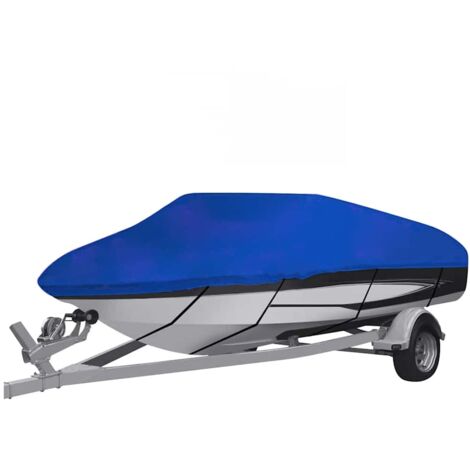 vidaXL Telo per Barca Blu 440x180x40 cm
