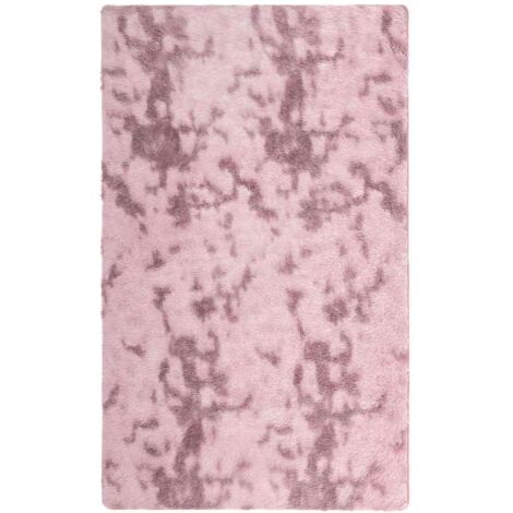 vidaXL Tappeto Shaggy a Pelo Lungo NAVARRA Rosa Antico 80x150 cm