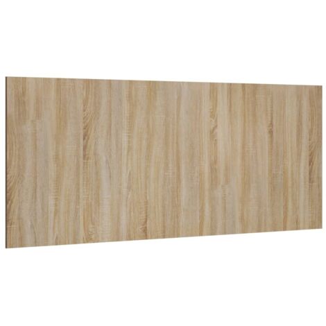 vidaXL Testiera Letto Rovere Sonoma 200x1,5x80 cm in Legno Multistrato