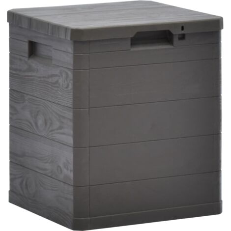 vidaXL Baule da Giardino 90 L Marrone