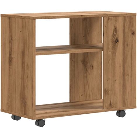 vidaXL Tavolino da Salotto Rovere Artigianale 70x35x55cm in Truciolato
