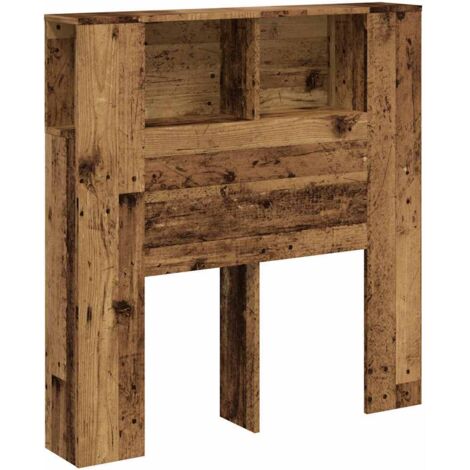 vidaXL Testiera con Contenitore Legno 100x18,5x102,5 cm in Multistrato