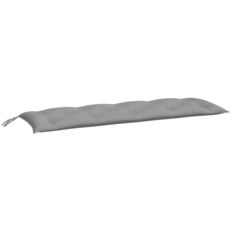vidaXL Cuscino per Panca Grigio 150x50x7 cm in Tessuto Oxford