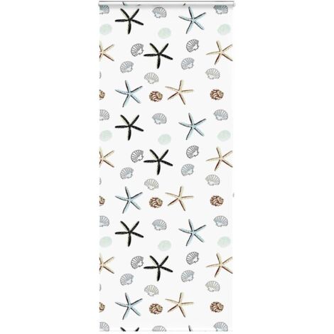 vidaXL Tenda a Rullo Doccia Cassonetto 90x240 cm Larghezza Tessuto