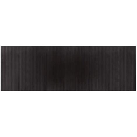 vidaXL Tappeto Rettangolare Marrone Scuro 100x300 cm in Bambù