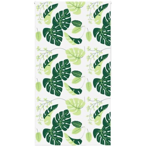 vidaXL Tenda a Rullo Doccia 130x240 cm Larghezza Tessuto 126 cm