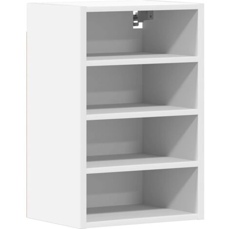 vidaXL Mobile Pensile “Riga” Bianco 40x29,5x60 cm