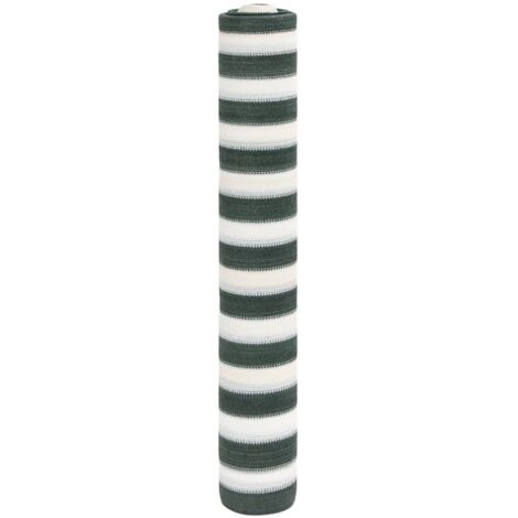 vidaXL Rete per Privacy Verde e Bianco 1,8x25 m in HDPE 195 g/m²