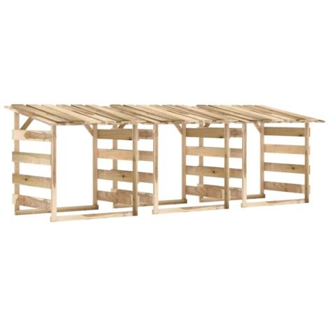 Pergole con Tetto 3 pz 100x90x100 cm Legno di Pino Impregnato vidaXL