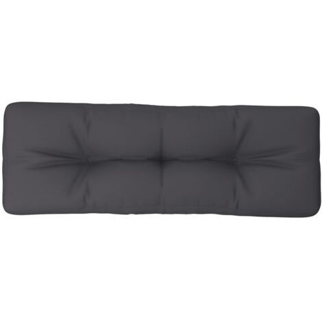 Cuscino per Pallet Antracite 120x40x12 cm in Tessuto vidaXL (1/5)
