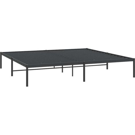 Giroletto in Metallo Nero 183x213 cm vidaXL (1/5)