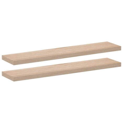 vidaXL Mensole Pensili 2 pz 110x23,5x4 cm in Truciolato