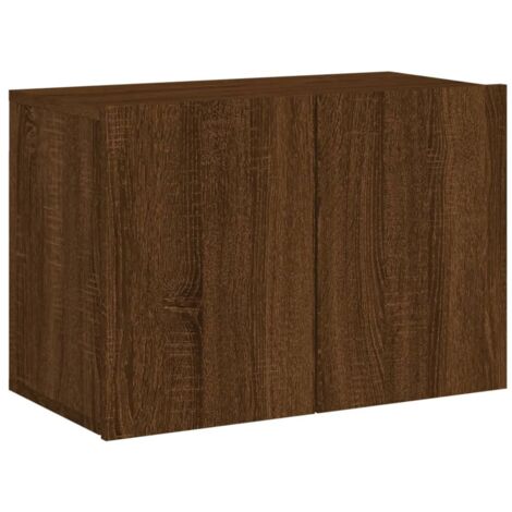 vidaXL Mobile TV a Parete Rovere Marrone 60x30x41 cm