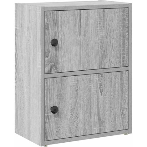 vidaXL Libreria Grigio Sonoma 40x24x52 cm in Legno Multistrato