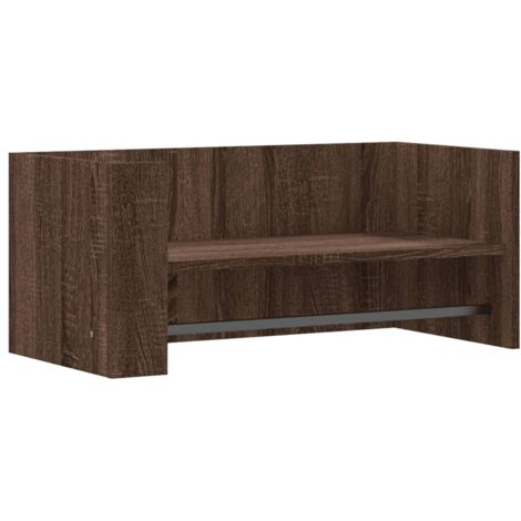 vidaXL Mensola a Muro Rovere Marrone 70,5x35x30,5 cm Legno Multistrato (1/5)