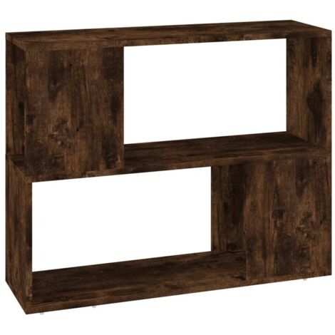 vidaXL Libreria/Divisorio Rovere Fumo 80x24x63 cm