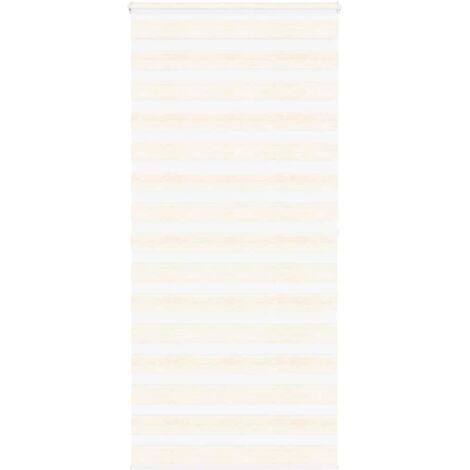 vidaXL Tenda a Rullo Zebra Larghezza Tessuto 100,9 cm Poliestere